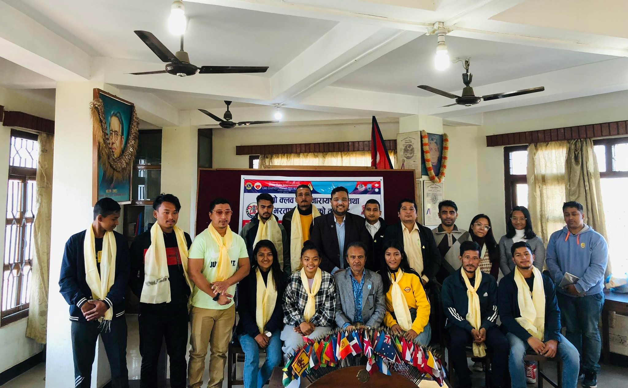 नारायणगढ लियो र भरतपुर गुर्खाजले क्रिकेटरलाई सम्मान